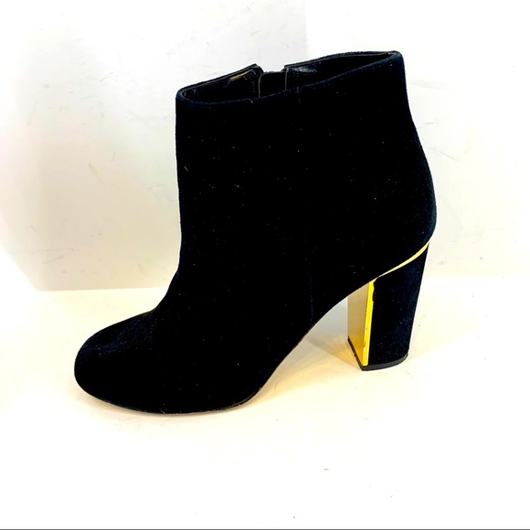 DUNES London Women’s Head Over Heels Perly Block Heel Ankle Boots Size 10 - Picture 5 of 16